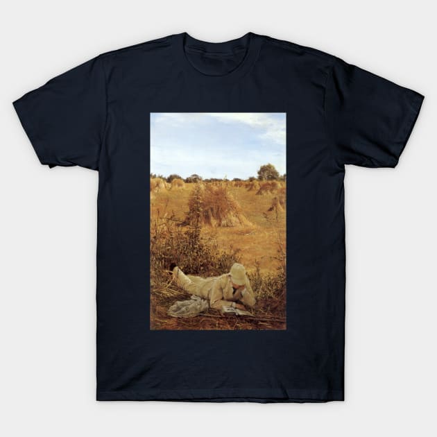 Ninety Four Degrees in the Shade by Sir Lawrence Alma Tadema T-Shirt by MasterpieceCafe